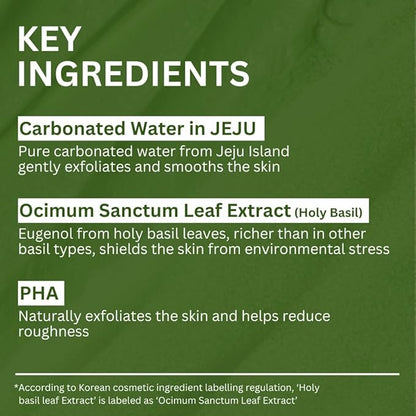 Holy Basil Bubble Deep Mask